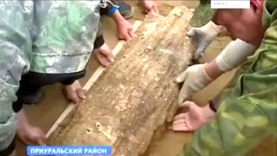 Mittelalterliche Mumie in russischer Arktis ausgegraben