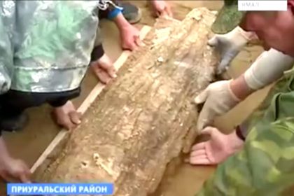 Mittelalterliche Mumie in russischer Arktis ausgegraben