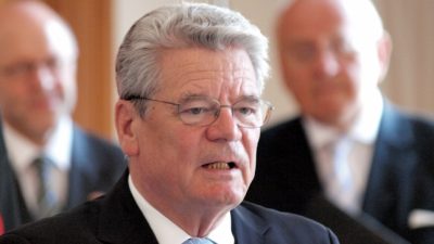 Gauck kondoliert nach Anschlag irakischem Präsidenten