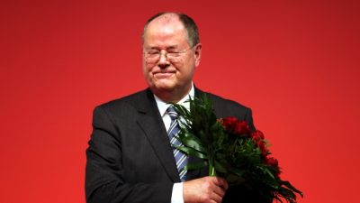 Ex-SPD-Kanzlerkandidat Steinbrück schlägt Gabriel vor