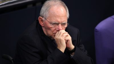 Schäuble schlägt Schuldscheine für Brückenfinanzierung vor