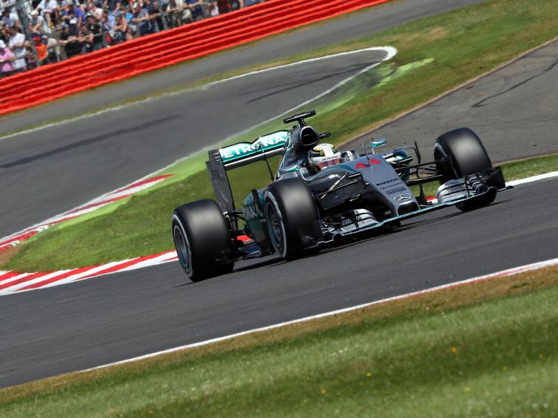 Hamilton gewinnt Heimrennen in Silverstone vor Rosberg