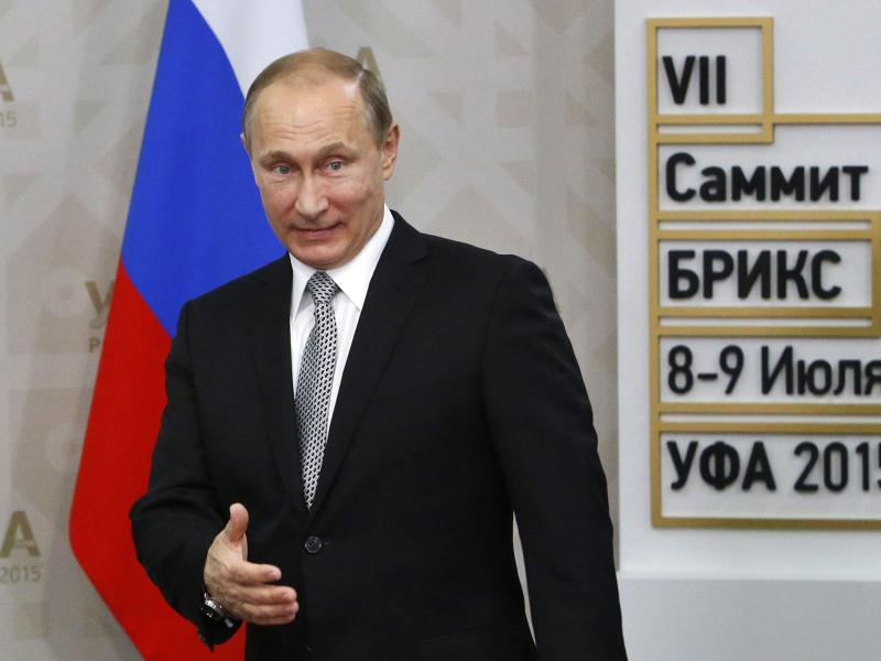 Putin trifft bei Gipfel in Ufa iranischen Präsidenten
