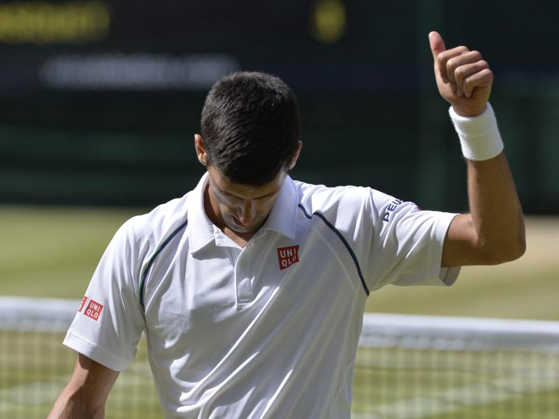 Djokovic zum vierten Mal im Wimbledon-Finale