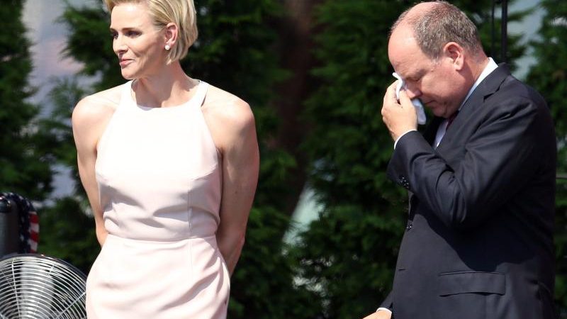 Fürstin Charlène erklärt Albert II. von Monaco ihre Liebe + FOTOGALERIE