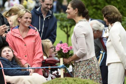 Prinzessin Victoria feiert Geburtstag im Regen
