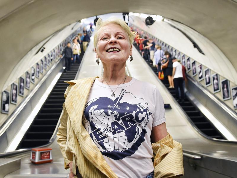 Stars kämpfen mit Vivienne-Westwood-Shirt für Arktis