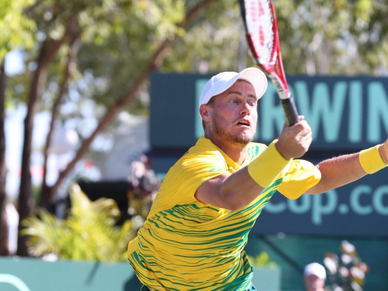 Hewitt führt Australien ins Davis-Cup-Halbfinale