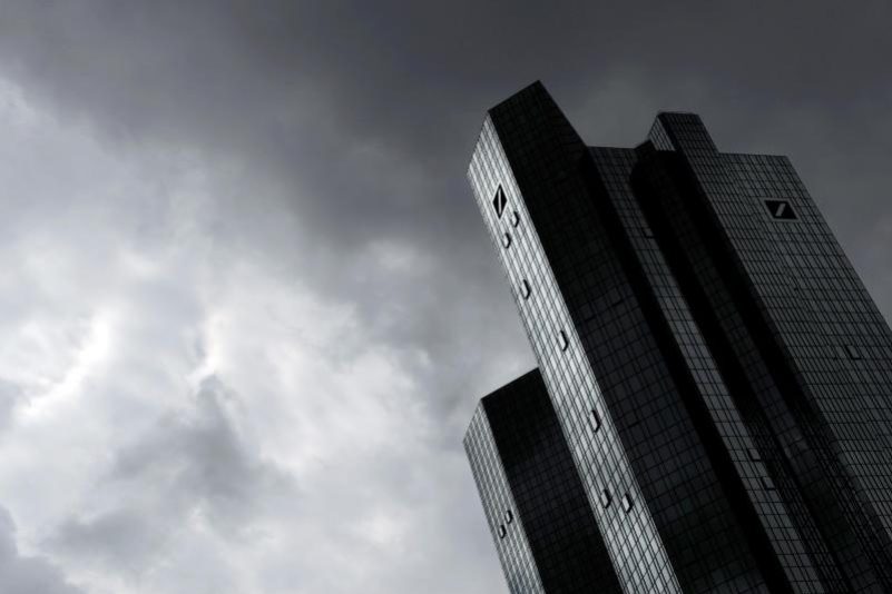 Anklage gegen acht Mitarbeiter der Deutschen Bank