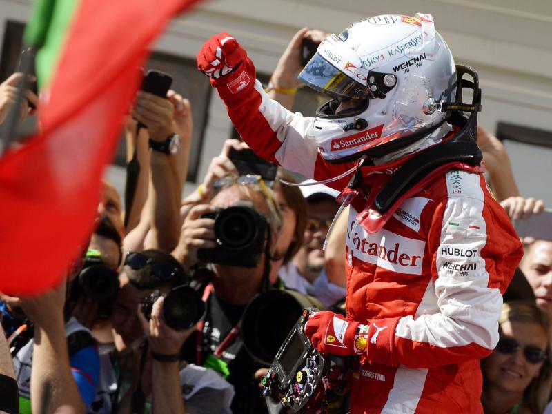 Vettel nach Sieg: «Zunächst ist das ein Sieg für Jules»
