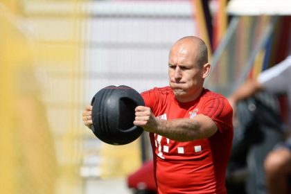 Robben zurück im Bayern-Training – Warten auf Vidal