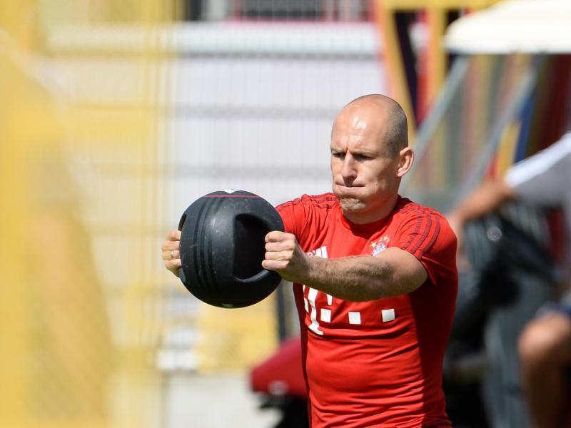 Robben zurück im Bayern-Training – Warten auf Vidal