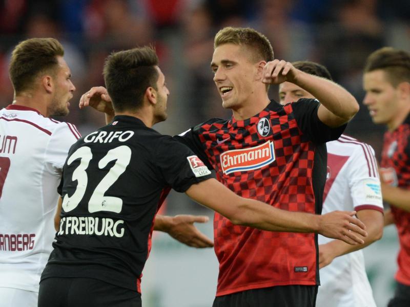 SC Freiburg stürmt an Tabellenspitze – 6:3 gegen Nürnberg