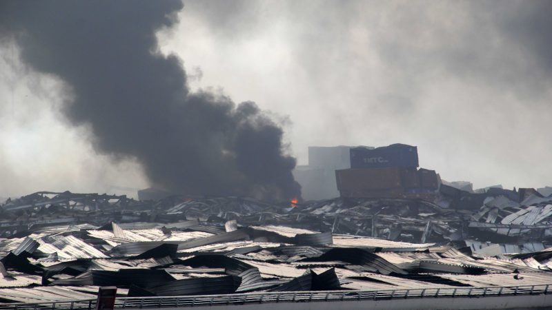 Vom Zukunftsstandort zur Todeszone: Tianjin nach der Explosion