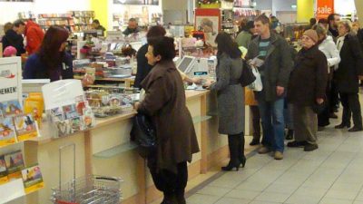 Einzelhandelsumsatz im Juli kräftig gestiegen