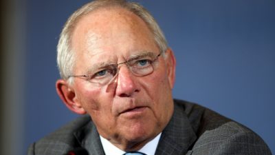 Schäuble rechnet mit Haushaltsplus von fünf Milliarden Euro