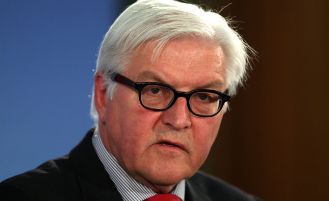 Steinmeier fordert Wiederaufnahme der Nahost-Friedensgespräche