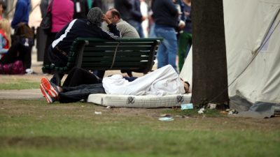 Mediziner beklagen unhaltbare Zustände in Dresdner Zeltstadt