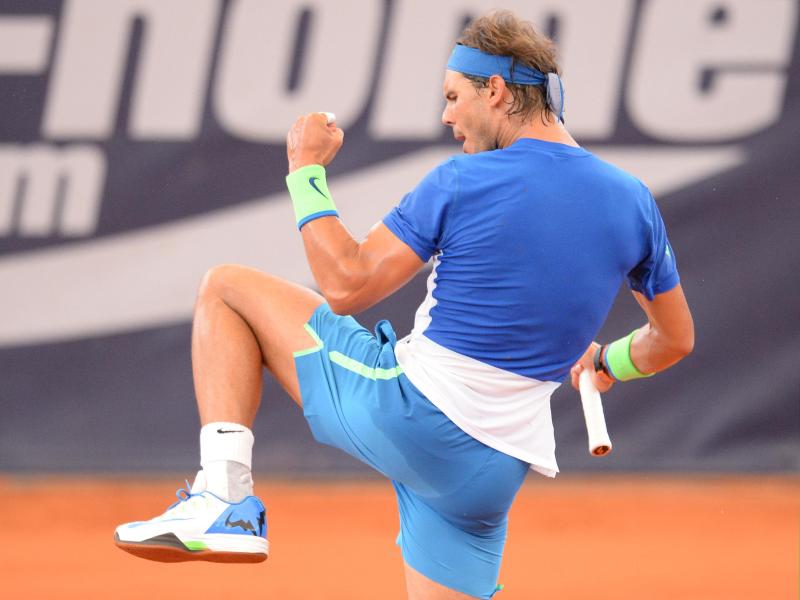 Spanier Nadal trifft im Finale von Hamburg auf Fognini