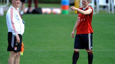 Schweinsteiger zunächst auf der Bank