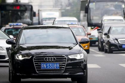 Audi in China auf Talfahrt
