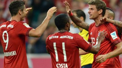 FC Bayern mit Auftaktsieg: 5:0 gegen überforderten HSV