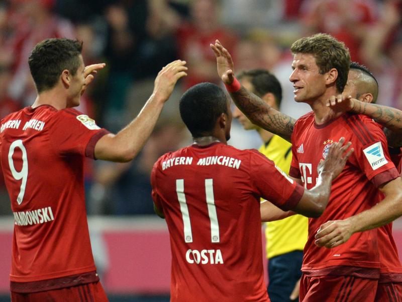 FC Bayern mit Auftaktsieg: 5:0 gegen überforderten HSV
