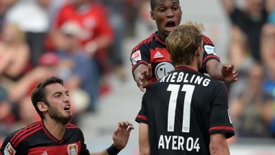 Bayer siegt 2:1 bei Probe für Champions-League-Playoff