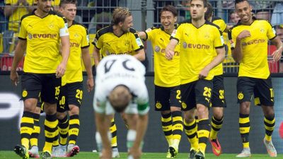 Fulminanter BVB entzaubert Gladbach beim Tuchel-Debüt