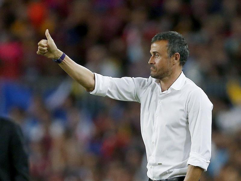 Supercup verpasst – Coach Enrique lobt Barça trotzdem
