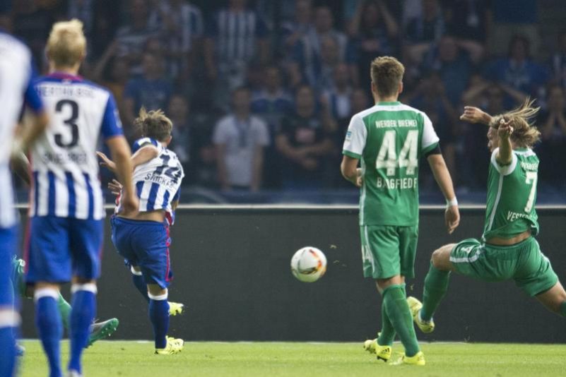Hertha reicht ein 1:1 gegen Werder zur Tabellenführung