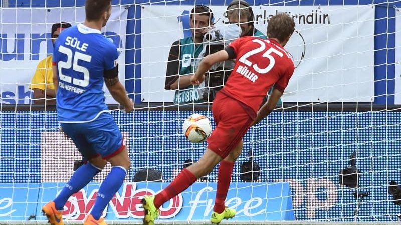 Bayern mit zehn Mann zum 2:1-Sieg in Hoffenheim
