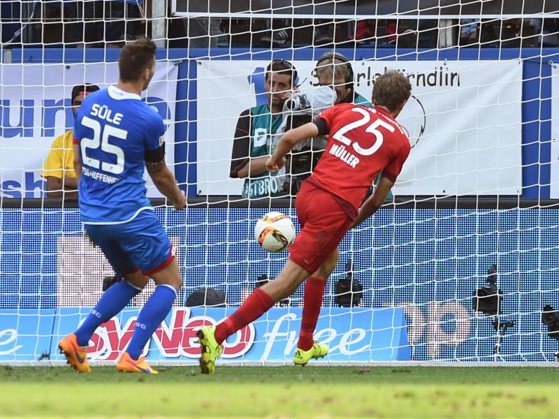 Bayern mit zehn Mann zum 2:1-Sieg in Hoffenheim
