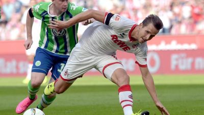 1:1 – Wolfsburg verhindert mit Niederlage in Köln