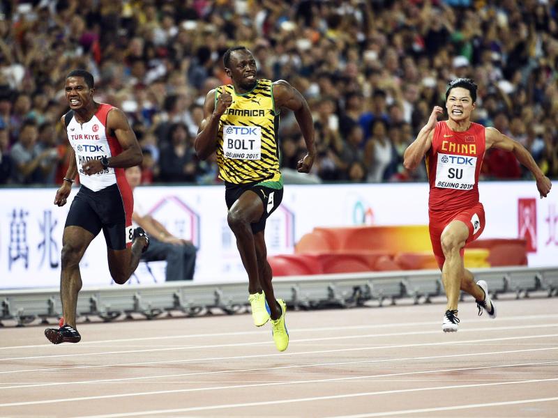 Bolt nach Strauchler mit Glück ins Finale – Gatlin stark