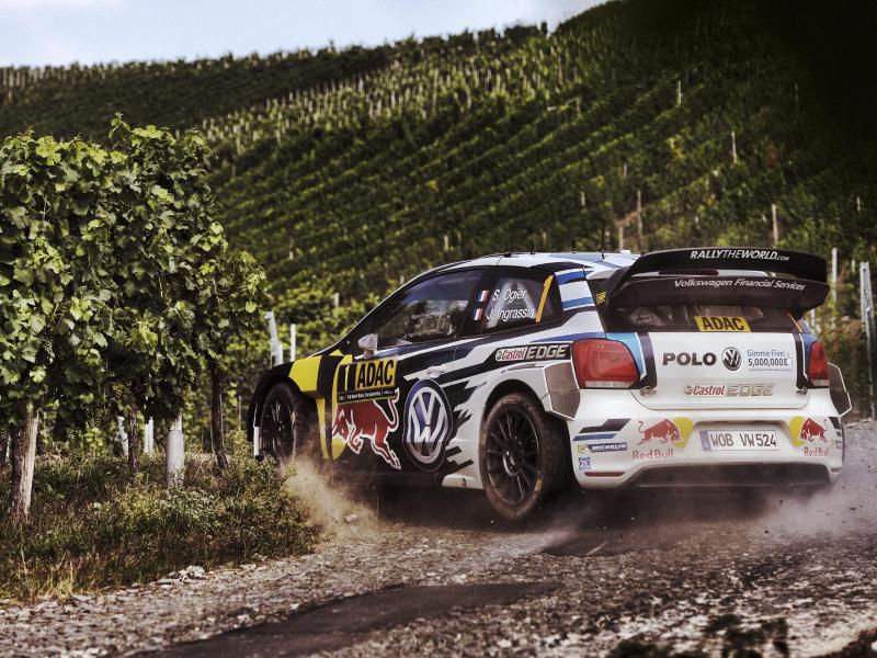 Ogier gewinnt Deutschland-Rallye vor zwei VW-Kollegen