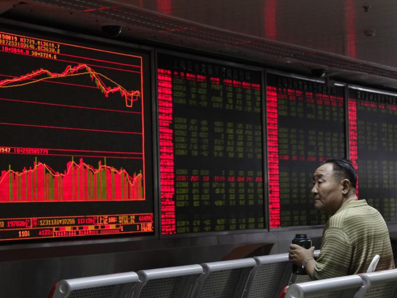 Börsencrash in Asien: Shanghai fällt um 8 Prozent ins Minus und reißt andere Märkte mit