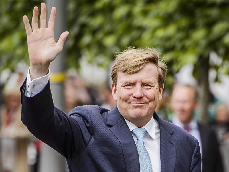 König Willem-Alexander besucht Münster