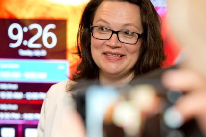 Nahles: Silicon Valley an Deutschland interessiert