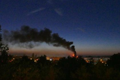 Feuer im Filmstudio Babelsberg