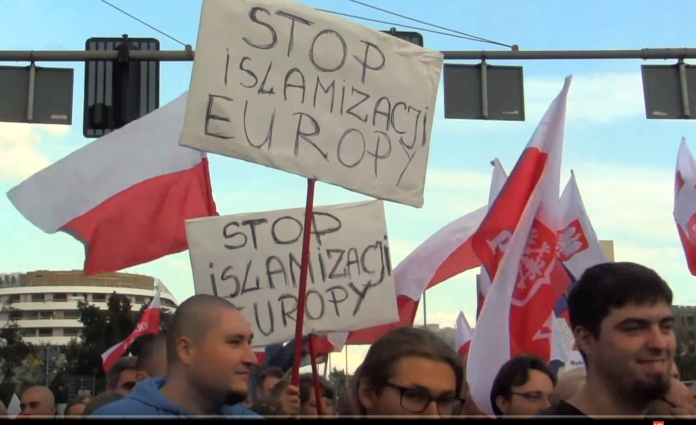 Gegen Islamisierung durch Migranten: 9.000 polnische Demonstranten in Wroclaw