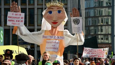 TTIP wird jetzt sogar von Gabriel auf die Warteliste geschoben