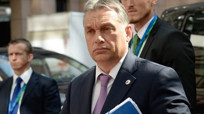 Viktor Orbán: Flüchtlingskrise ist deutsches Problem