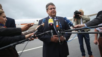 Gabriel: Ende der Sanktionen gegen Russland nötig