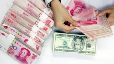 Chinas Reduktion der Dollar-Reserven geht mit massiver Kapitalflucht einher