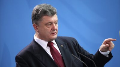 Poroschenko: Ende des Krieges erst bei russischem Abzug
