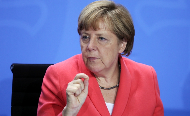 Merkel will trotz hoher Flüchtlingszahlen Haushaltsdisziplin wahren