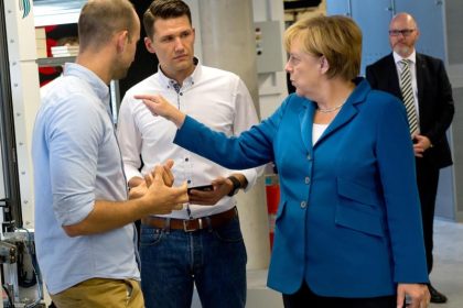 Merkel will mehr Gründergeist in Deutschland