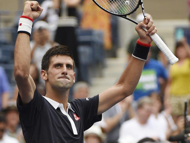 Weltranglisten-Erster Djokovic im US-Open-Achtelfinale
