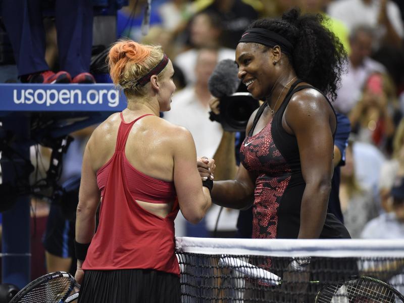Serena Williams mit nächster Zittereinlage bei US-Open